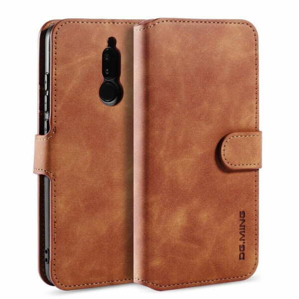 

Чехол DG.MING Retro Style для Xiaomi Redmi 8 - Brown