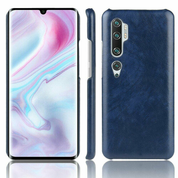 

Защитный чехол Deexe Leather Back Cover для Xiaomi Mi Note 10 Pro / Mi Note 10 - Blue