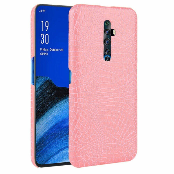 

Защитный чехол Deexe Croco Style для OPPO Reno 2Z - Pink