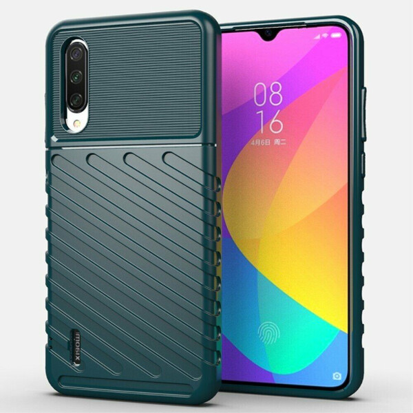 

Защитный чехол Deexe Thunder Series для Xiaomi Mi 9 Lite / Mi CC9 - Green