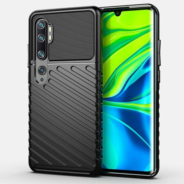 

Защитный чехол Deexe Thunder Series для Xiaomi Mi Note 10 Pro / Mi Note 10 - Black