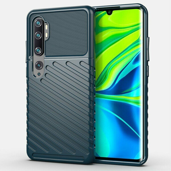 

Защитный чехол Deexe Thunder Series для Xiaomi Mi Note 10 Pro / Mi Note 10 - Green