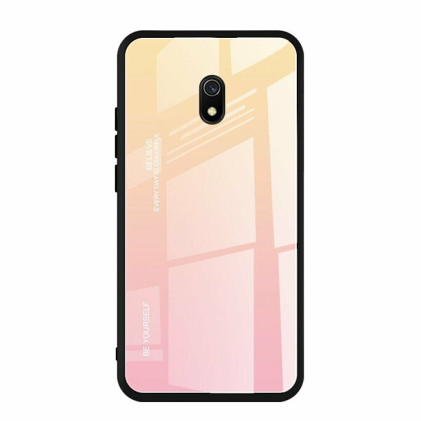

Защитный чехол Deexe Gradient Color для Xiaomi Redmi 8A - Gold / Pink