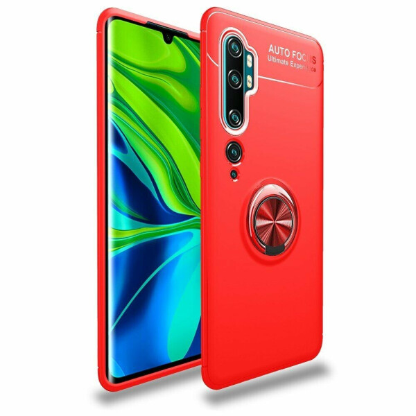 

Защитный чехол UniCase Magnetic Ring для Xiaomi Mi Note 10 Pro / Mi Note 10 - Red