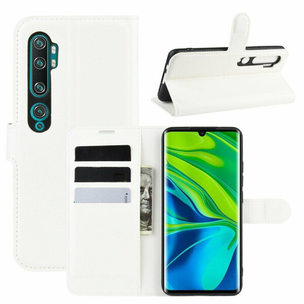 

Чехол-книжка Deexe Book Type для Xiaomi Mi Note 10 Pro / Mi Note 10 - White