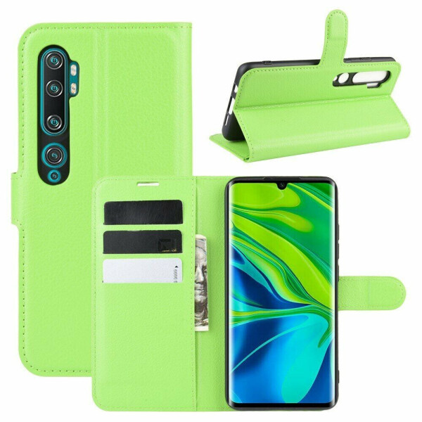 

Чехол-книжка Deexe Book Type для Xiaomi Mi Note 10 Pro / Mi Note 10 - Green