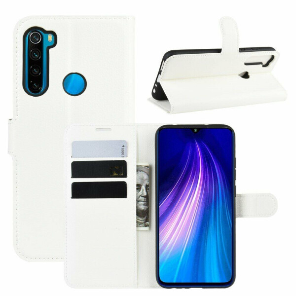 

Чехол-книжка Deexe Book Type для Xiaomi Redmi Note 8T - White