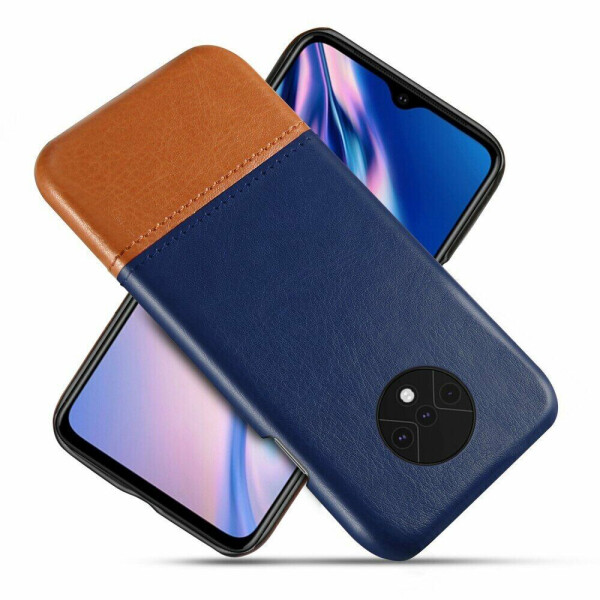 

Защитный чехол KSQ Dual Color для OnePlus 7T - Dark Blue / Orange
