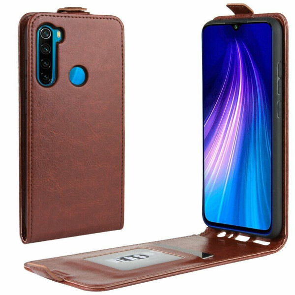 

Чехол Deexe Flip Case для Xiaomi Redmi Note 8T - Brown