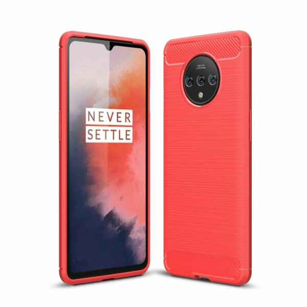 

Защитный чехол UniCase Carbon для OnePlus 7T - Red