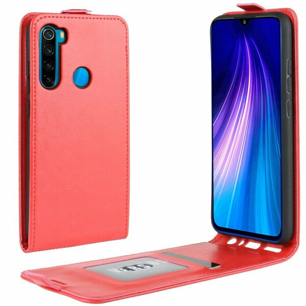 

Чехол Deexe Flip Case для Xiaomi Redmi Note 8T - Red