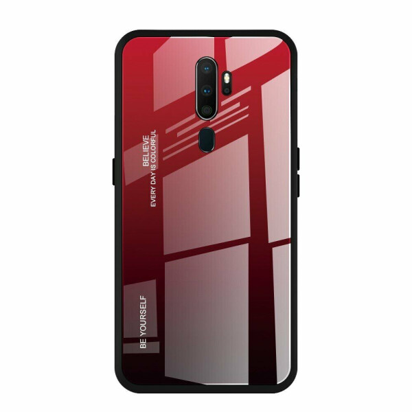 

Защитный чехол Deexe Gradient Color для OPPO A9 2020 - Red