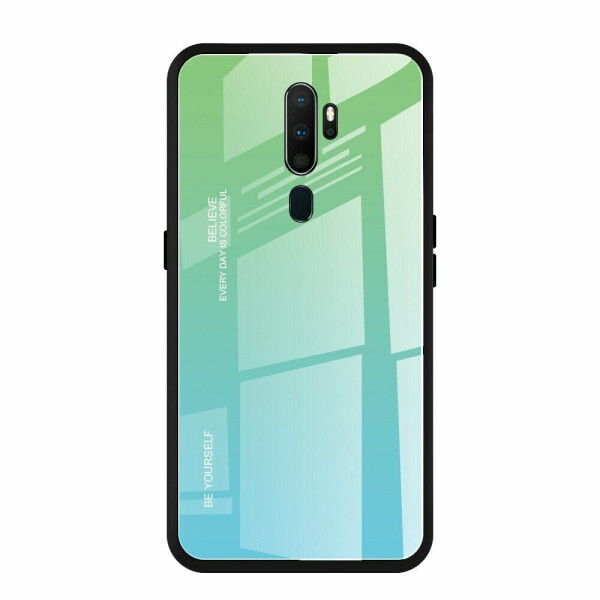 

Защитный чехол Deexe Gradient Color для OPPO A9 2020 - Cyan / Blue
