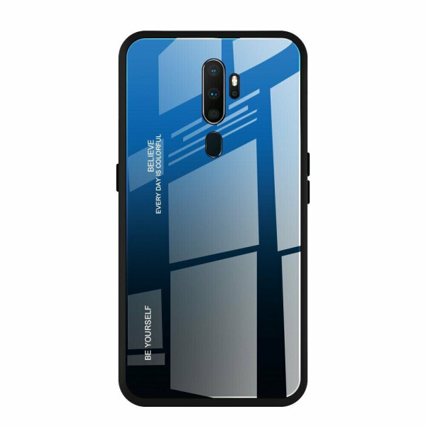 

Защитный чехол Deexe Gradient Color для OPPO A9 2020 - Blue / Black