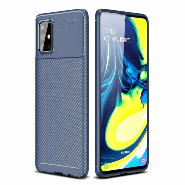 

Защитный чехол Deexe Fusion для Samsung Galaxy A71 - Blue