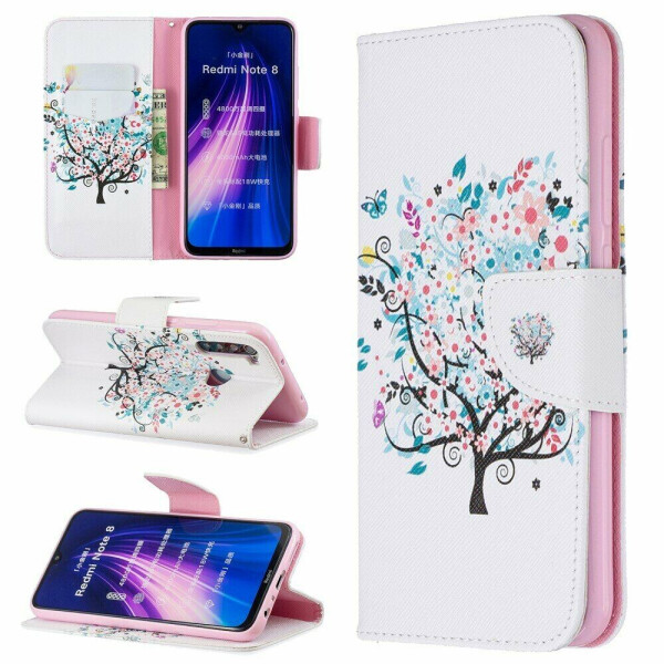 

Чехол-книжка Deexe Color Wallet для Xiaomi Redmi Note 8 - Tree
