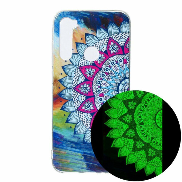 

Силиконовый (TPU) чехол Deexe LumiCase для Xiaomi Redmi Note 8 - Flower Pattern