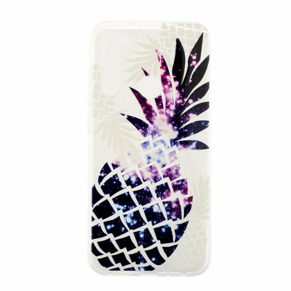 

Силиконовый (TPU) чехол Deexe Pretty Glossy для Xiaomi Redmi Note 8 - Purple Pineapple