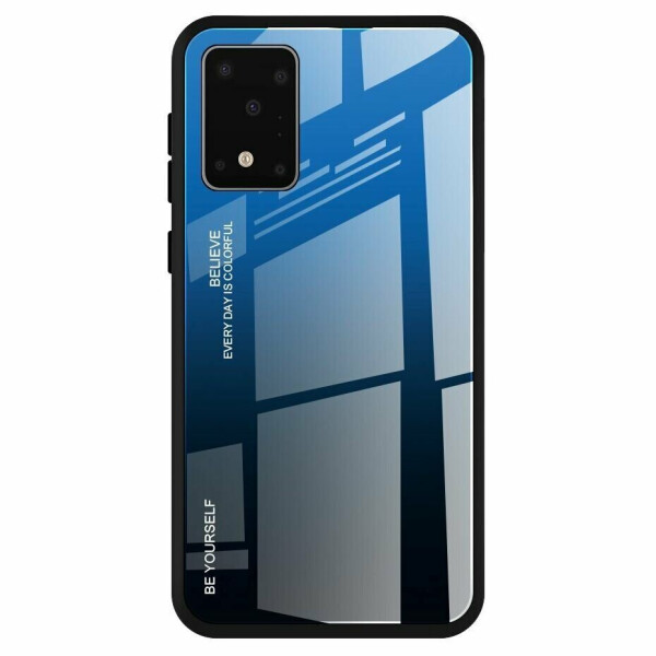 

Защитный чехол Deexe Gradient Color для Samsung Galaxy S20 Ultra (G988) - Blue / Black