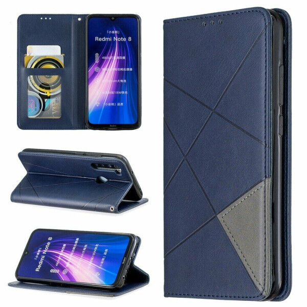 

Чехол UniCase Geometric Pattern для Xiaomi Redmi Note 8 - Blue