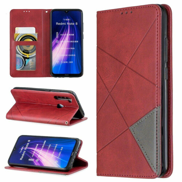 

Чехол UniCase Geometric Pattern для Xiaomi Redmi Note 8 - Red