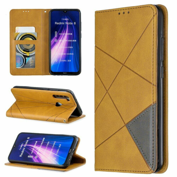

Чехол UniCase Geometric Pattern для Xiaomi Redmi Note 8 - Brown