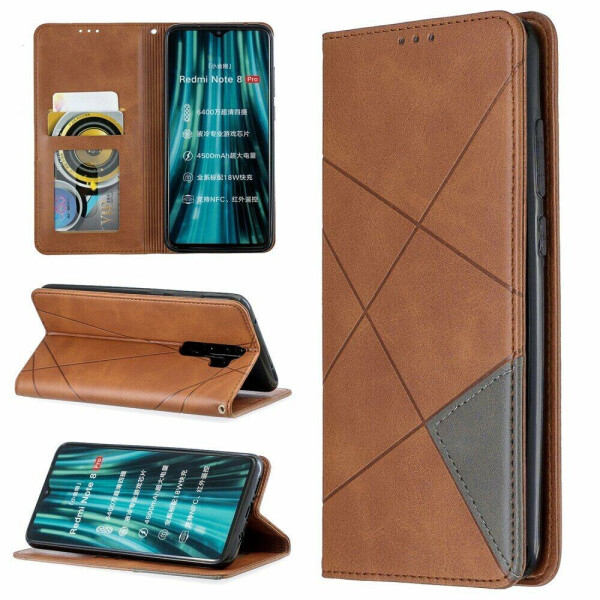 

Чехол UniCase Geometric Pattern для Xiaomi Redmi Note 8 Pro - Coffee