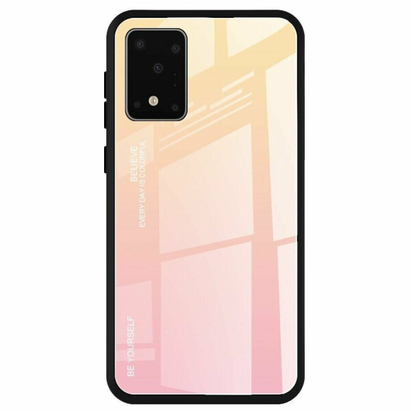 

Защитный чехол Deexe Gradient Color для Samsung Galaxy S20 (G980) - Gold / Pink