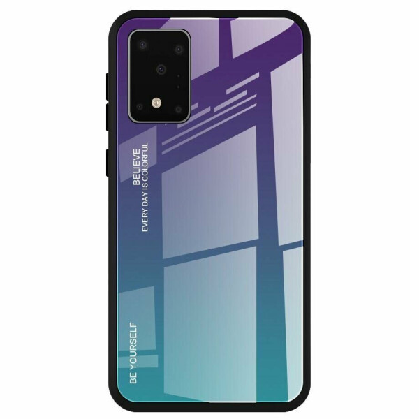 

Защитный чехол Deexe Gradient Color для Samsung Galaxy S20 (G980) - Purple / Blue