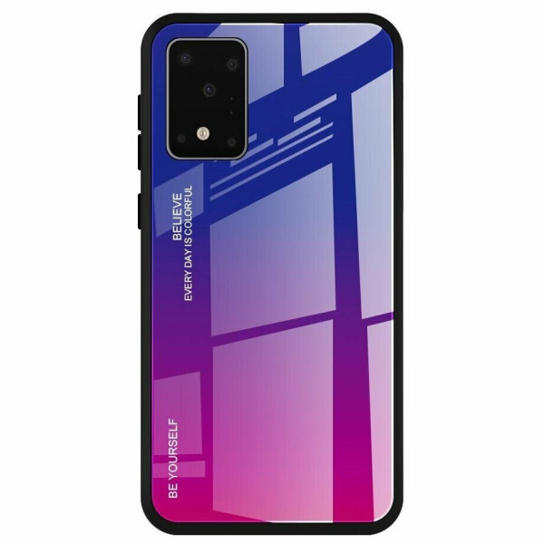 

Защитный чехол Deexe Gradient Color для Samsung Galaxy S20 (G980) - Blue / Rose