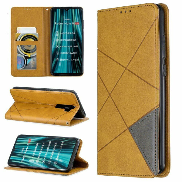 

Чехол UniCase Geometric Pattern для Xiaomi Redmi Note 8 Pro - Brown