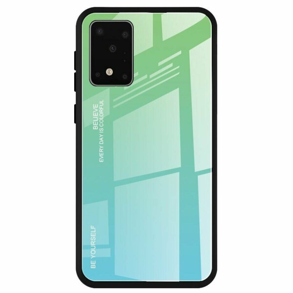 

Защитный чехол Deexe Gradient Color для Samsung Galaxy S20 (G980) - Cyan / Blue