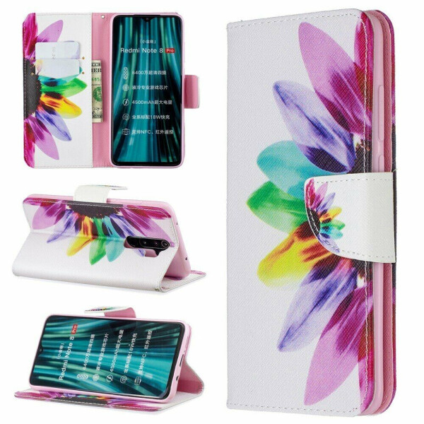 

Чехол-книжка Deexe Color Wallet для Xiaomi Redmi Note 8 Pro - Colorful Petals
