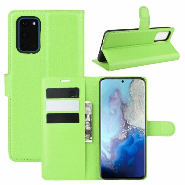 

Чехол-книжка Deexe Book Type для Samsung Galaxy S20 (G980) - Green