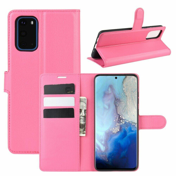 

Чехол-книжка Deexe Book Type для Samsung Galaxy S20 (G980) - Rose