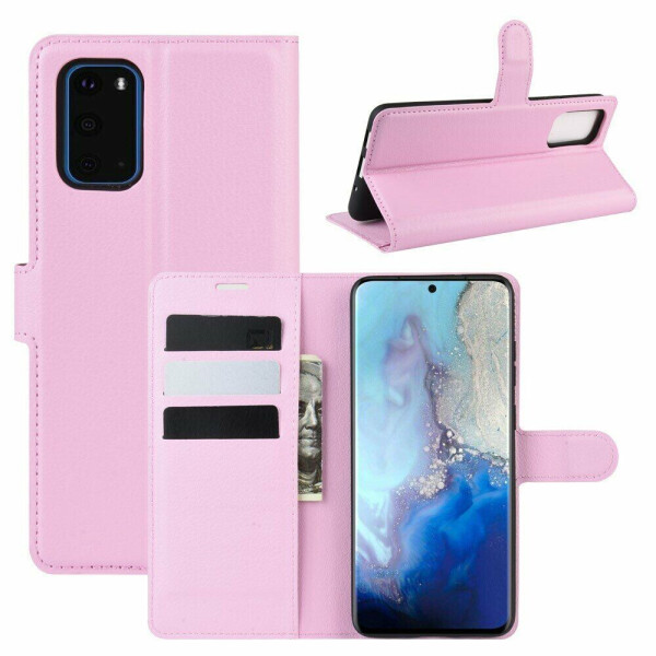

Чехол-книжка Deexe Book Type для Samsung Galaxy S20 (G980) - Pink