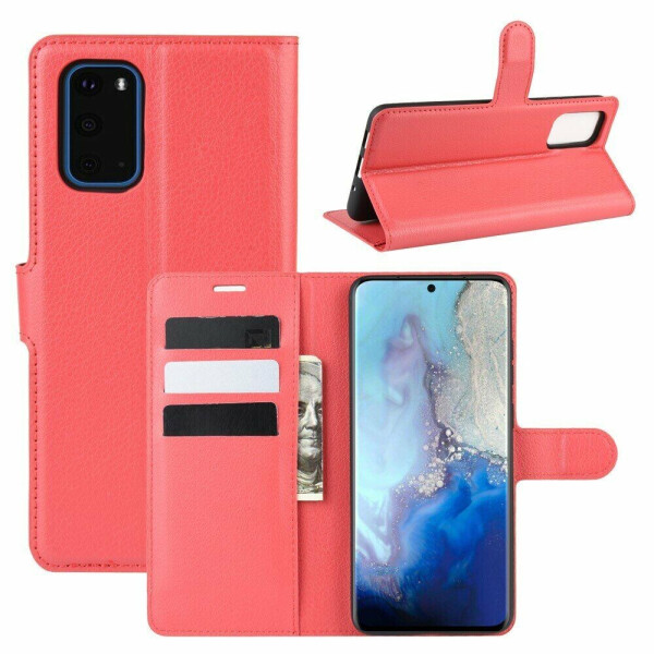

Чехол-книжка Deexe Book Type для Samsung Galaxy S20 (G980) - Red