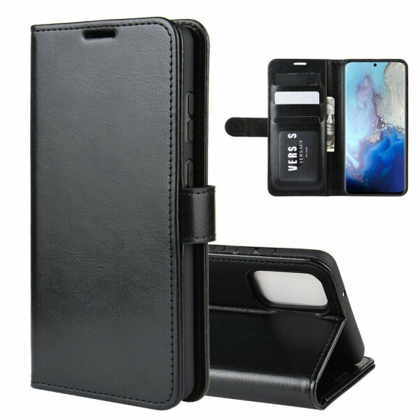 

Чехол-книжка Deexe Wallet Style для Samsung Galaxy S20 (G980) - Black