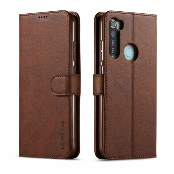 

Чехол LC.IMEEKE Wallet Case для Xiaomi Redmi Note 8T - Coffee