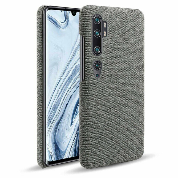 

Защитный чехол KSQ Cloth Style для Xiaomi Mi Note 10 Pro / Mi Note 10 - Dark Grey