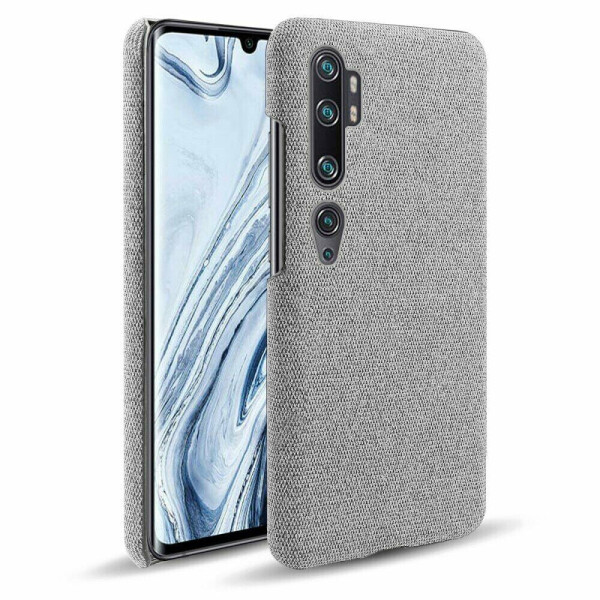 

Защитный чехол KSQ Cloth Style для Xiaomi Mi Note 10 Pro / Mi Note 10 - Light Grey