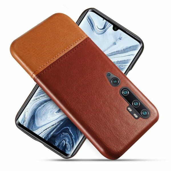 

Защитный чехол KSQ Dual Color для Xiaomi Mi Note 10 Pro / Mi Note 10 - Dark Brown/Light Brown