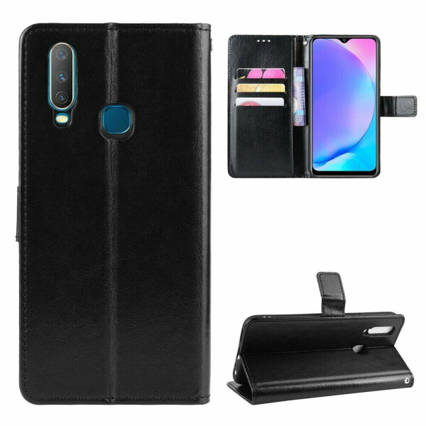 

Чехол-книжка Deexe Wallet Style для VIVO Y17 / Y15 - Black