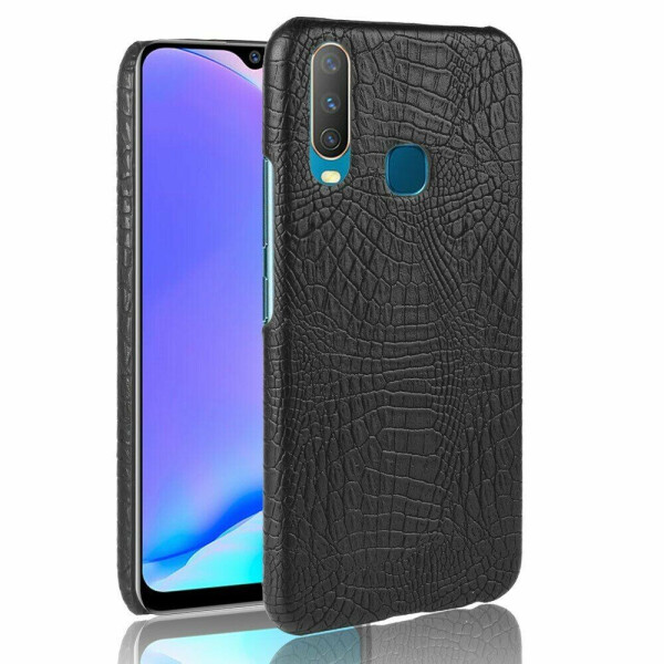

Защитный чехол Deexe Croco Style для VIVO Y17 - Black