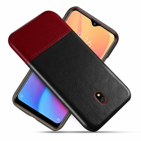 

Защитный чехол KSQ Dual Color для Xiaomi Redmi 8A - Black/Wine Red