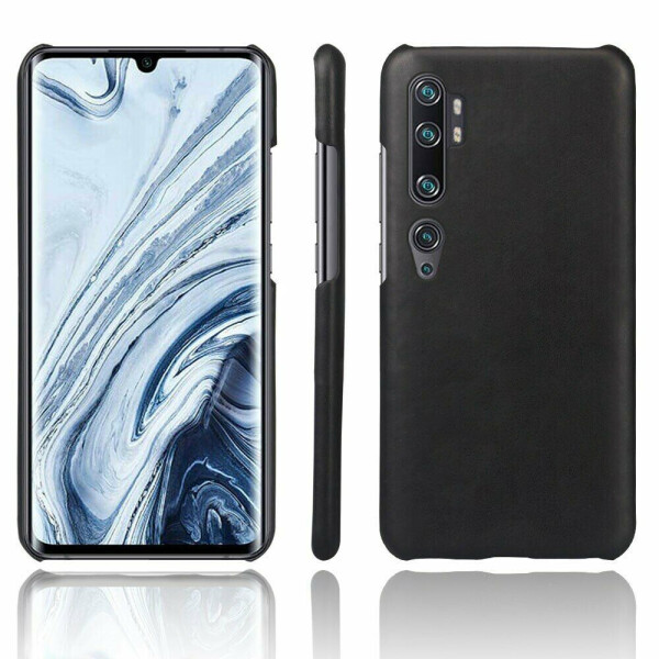 

Защитный чехол KSQ Leather Cover для Xiaomi Mi Note 10 Pro / Mi Note 10 - Black