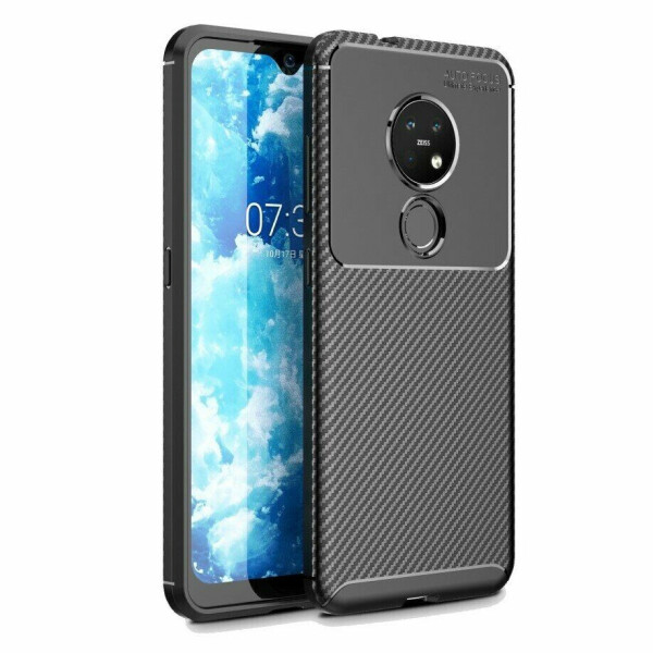 

Защитный чехол Deexe Fusion для Nokia 7.2 - Black