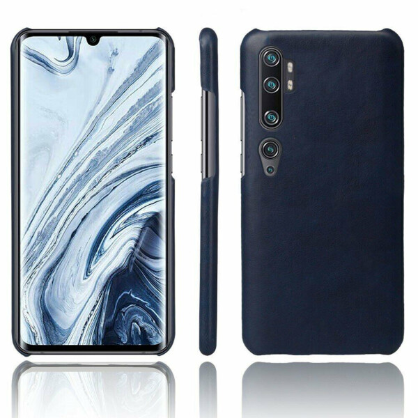 

Защитный чехол KSQ Leather Cover для Xiaomi Mi Note 10 Pro / Mi Note 10 - Dark Blue