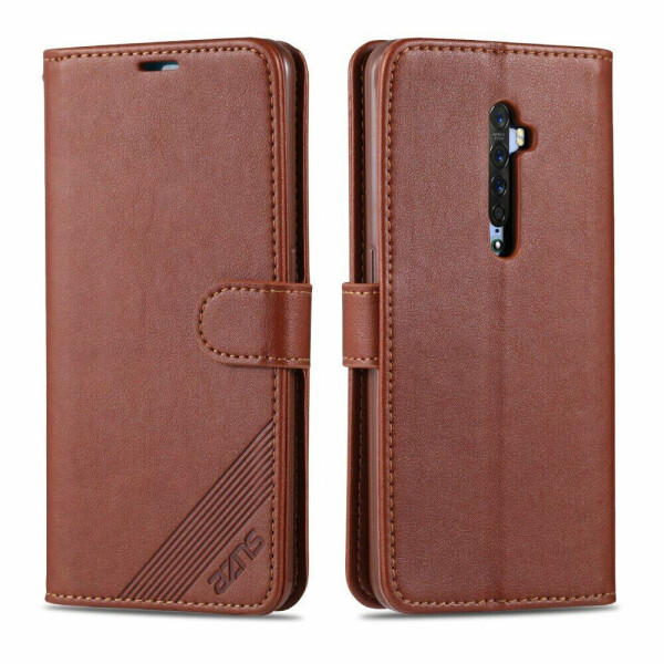 

Чехол AZNS Wallet Case для OPPO Reno 2 - Coffee