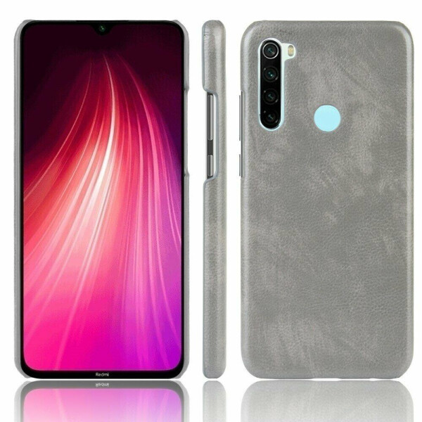 

Защитный чехол Deexe Leather Back Cover для Xiaomi Redmi Note 8T - Grey